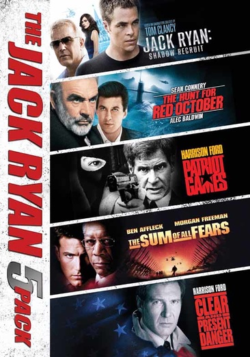Jack Ryan Collection 5 Movies - USED