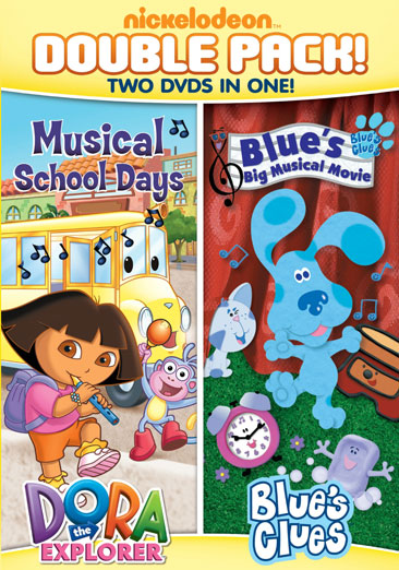 Dora: Musical School Days / Blue's Clues: Blue's Big Musical - NEW