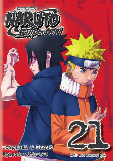 Naruto Shippuden: Box Set 21 - USED