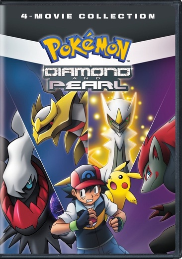 Pokemon Diamond & Pearl: 4-Movie Collection - NEW