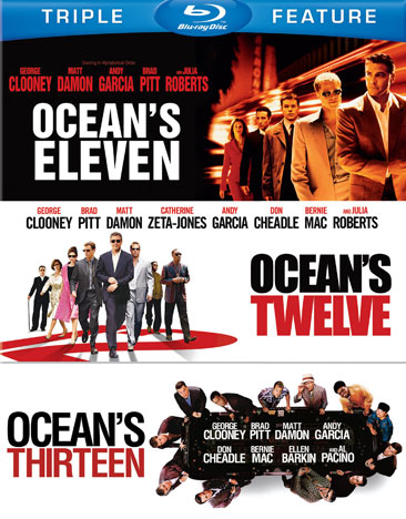 Ocean's 11/12/13 Set - NEW