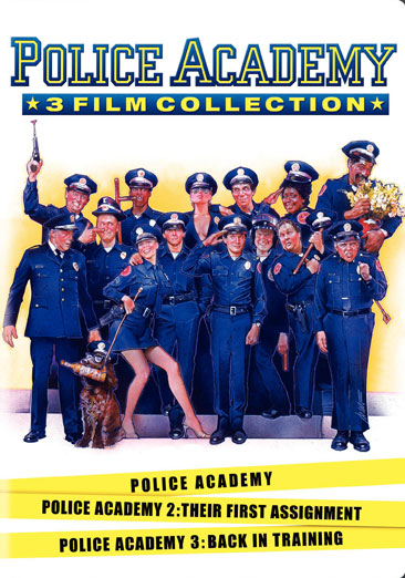 Police Academy 1-3 Collection - NEW