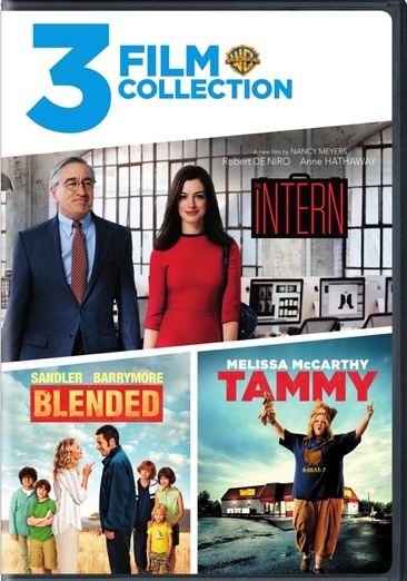3 Film Collection: The Intern / Tammy / Blended - USED