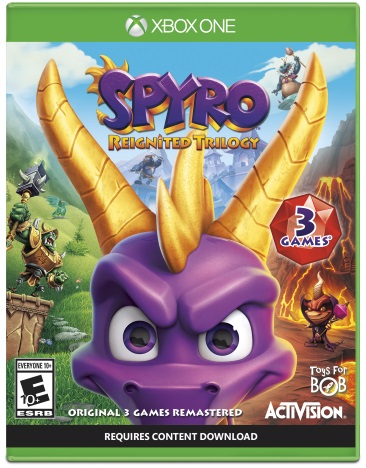 Spyro Reignited Trilogy (Spyro/Spyro 2/Year Of The Dragon) - Xbox One