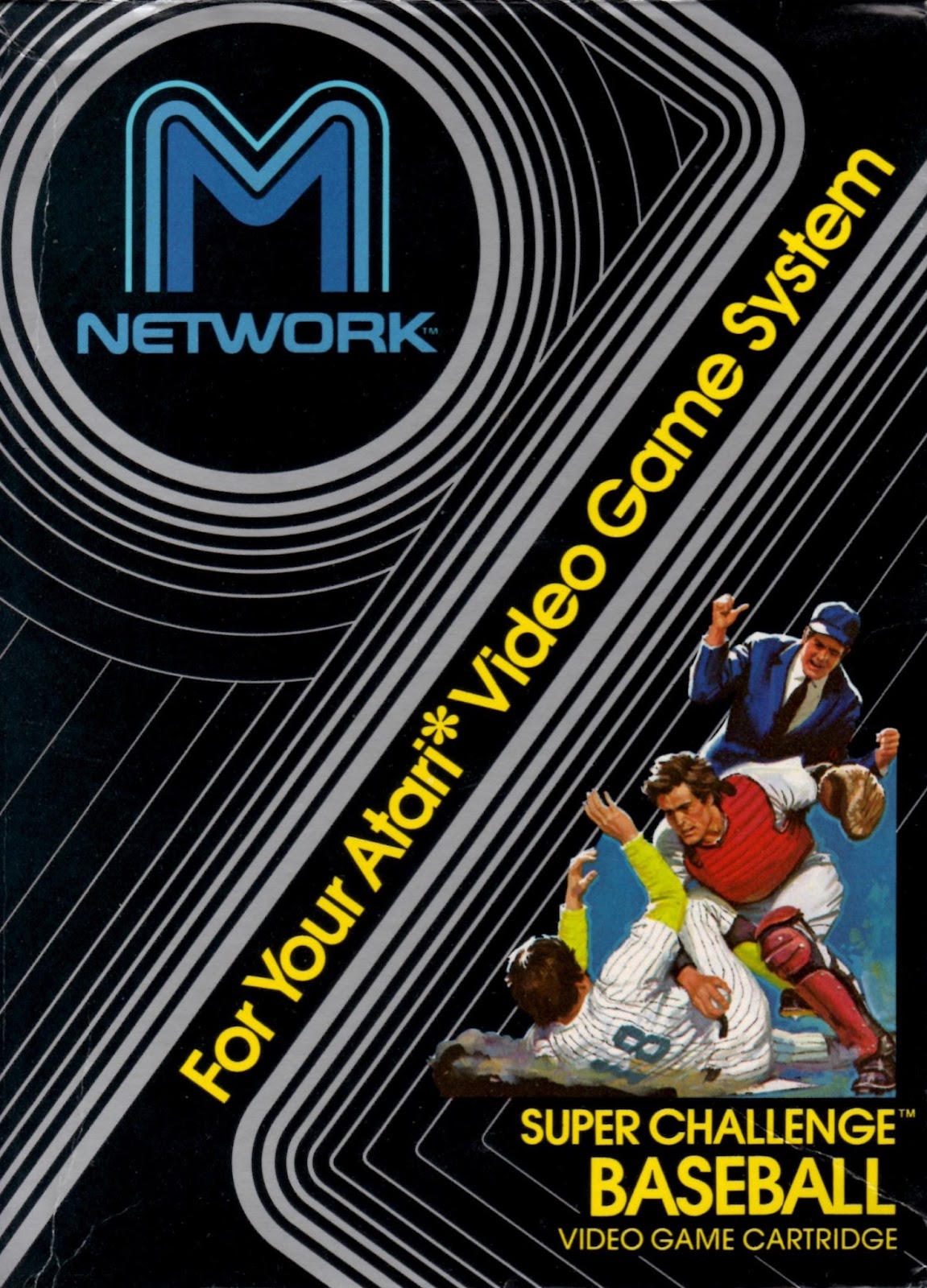 SUPER CHALLENGE BASEBALL - Atari 2600 - USED