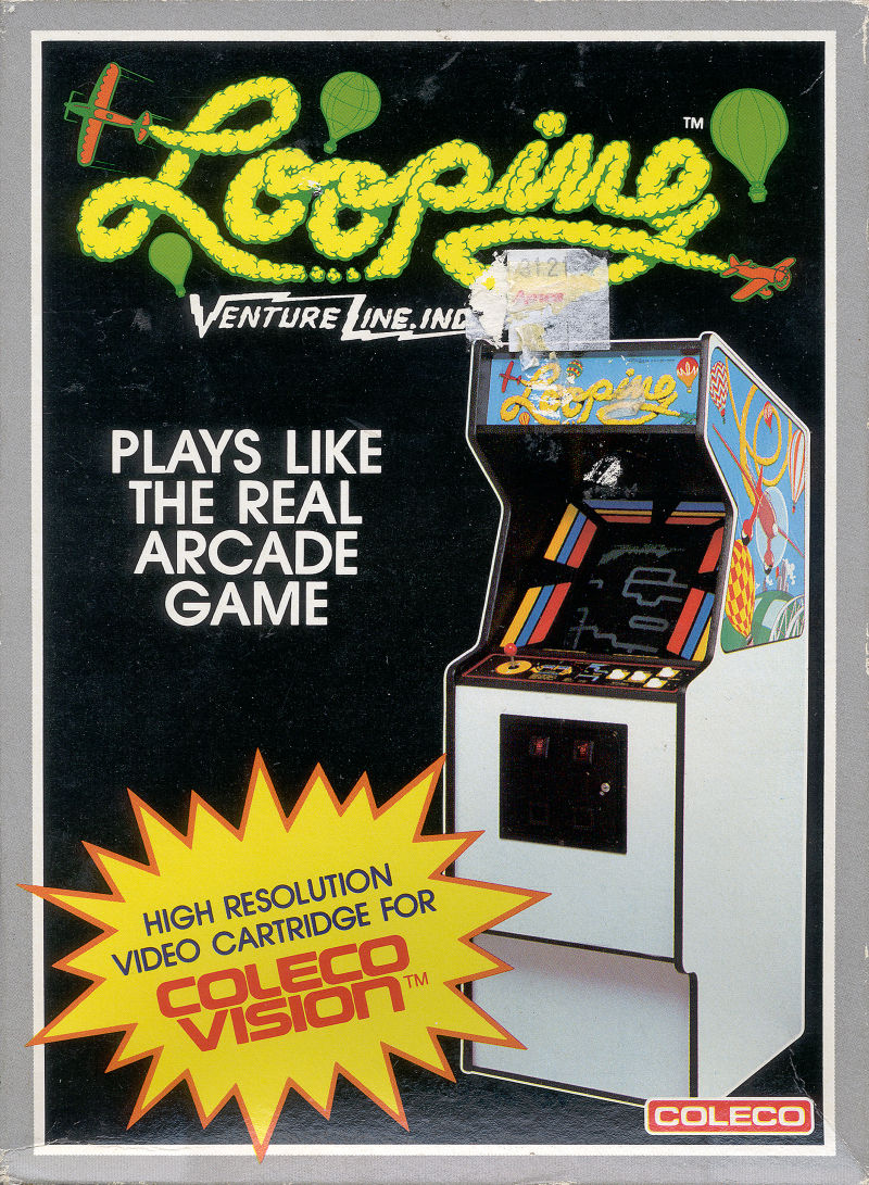 LOOPING - ColecoVision - USED