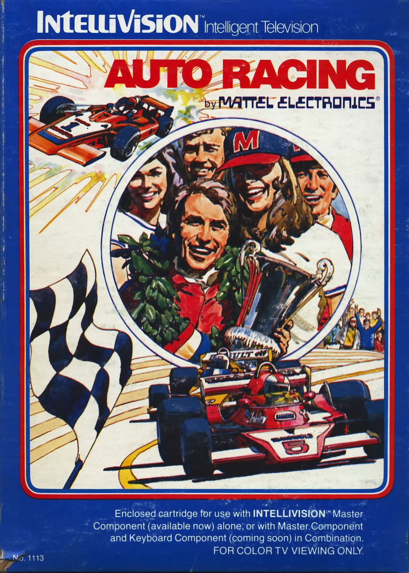 AUTO RACING - Intellivision - USED