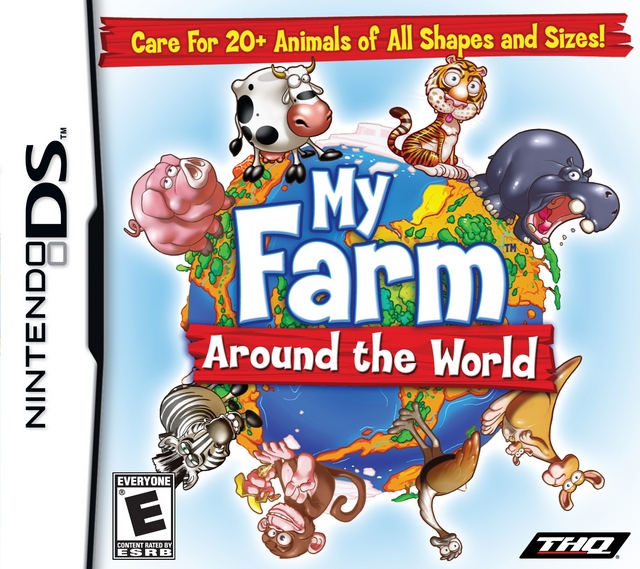 MY FARM AROUND THE WORLD - Nintendo DS - USED