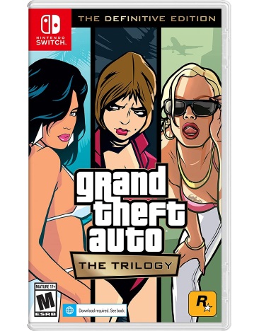 Grand Theft Auto: The Trilogy-The Definitive Edition - Nintendo Switch
