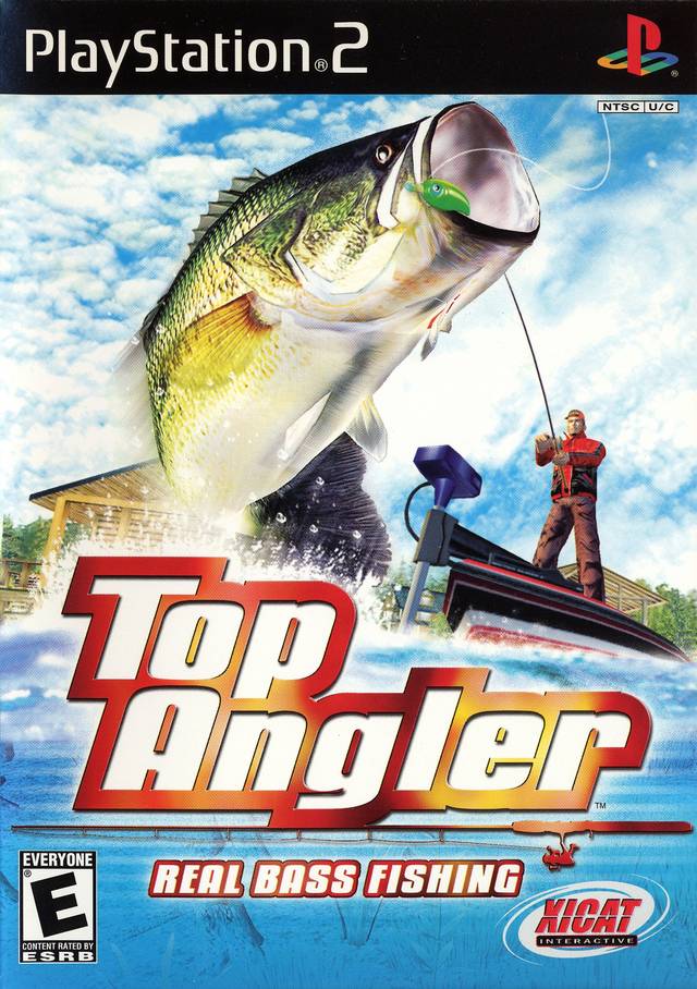 TOP ANGLER:REAL BASS FISHING - Playstation 2 - USED