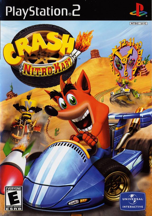 CRASH NITRO CART - Playstation 2 - USED