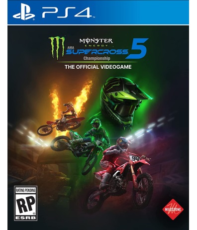 Monster Energy Supercross 5 - Playstation 4 - USED