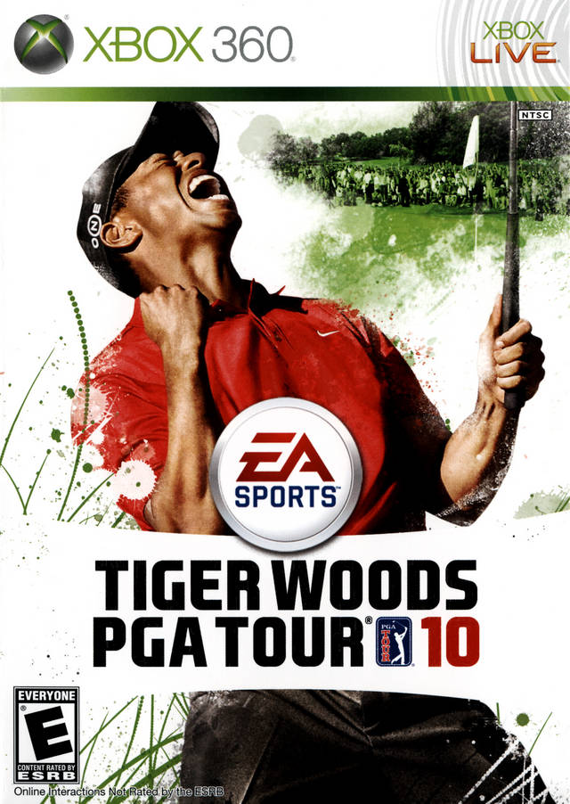 TIGER WOODS PGA TOUR 10 - Xbox 360 - USED