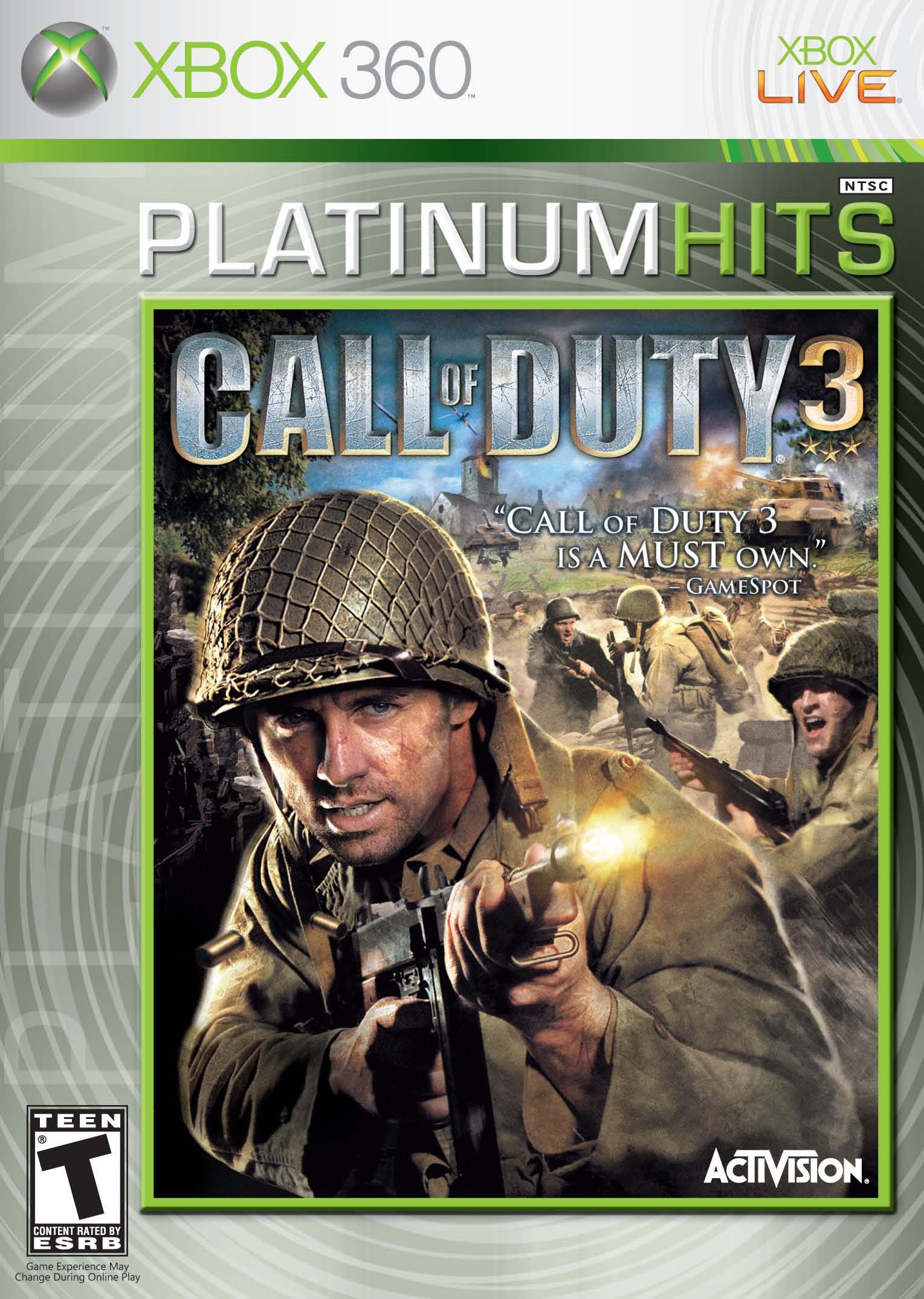 CALL OF DUTY 3 - Xbox 360 - USED