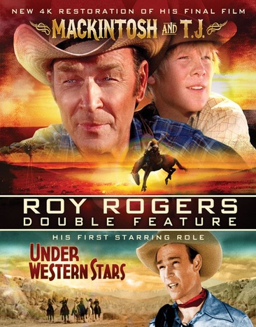 Roy Rogers - His First & Last Double Feature: Under Western Stars + Mackintosh & T.J. - NEW