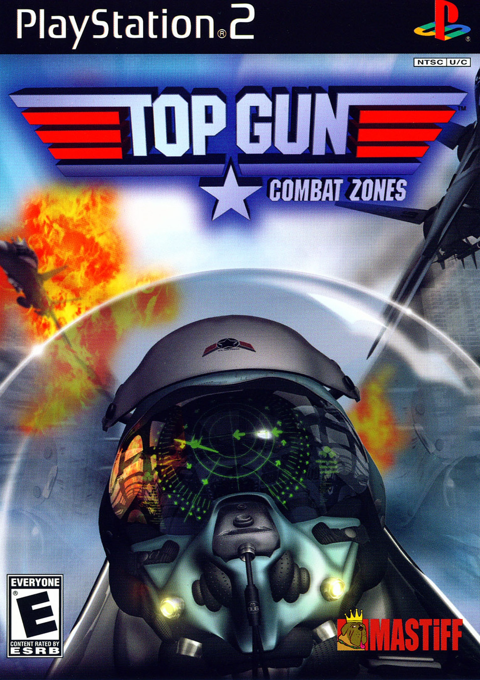 TOP GUN:COMBAT ZONES - Playstation 2 - USED