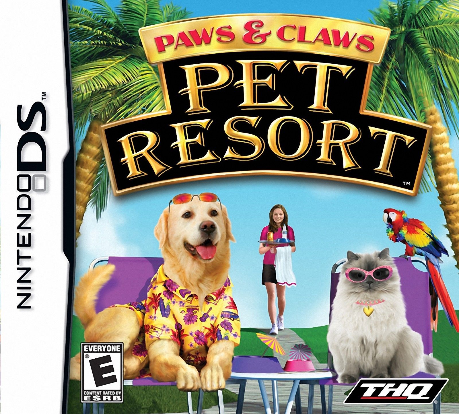 PAWS & CLAWS:PET RESORT - Nintendo DS - USED